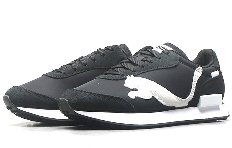 PUMA Unisex Future Rider Risk Alert Sports Shoes Black/White 380864-02