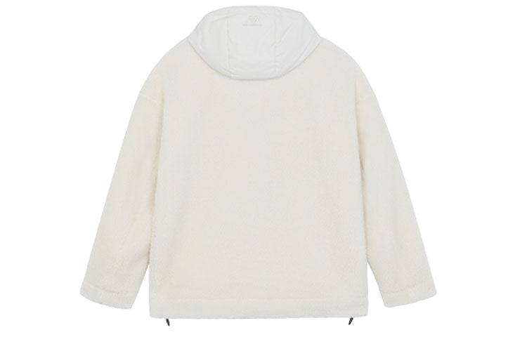 New Balance Hoodie 'White Black' 5CB42143-IV