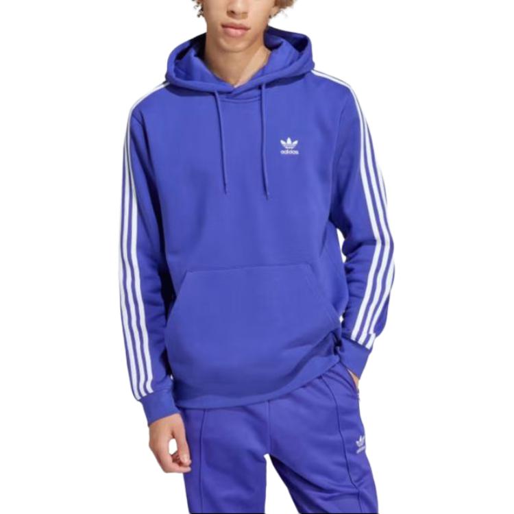 adidas Adicolor Classics 3-Stripes Hoodie Asia Sizing 'Purple' IR9871