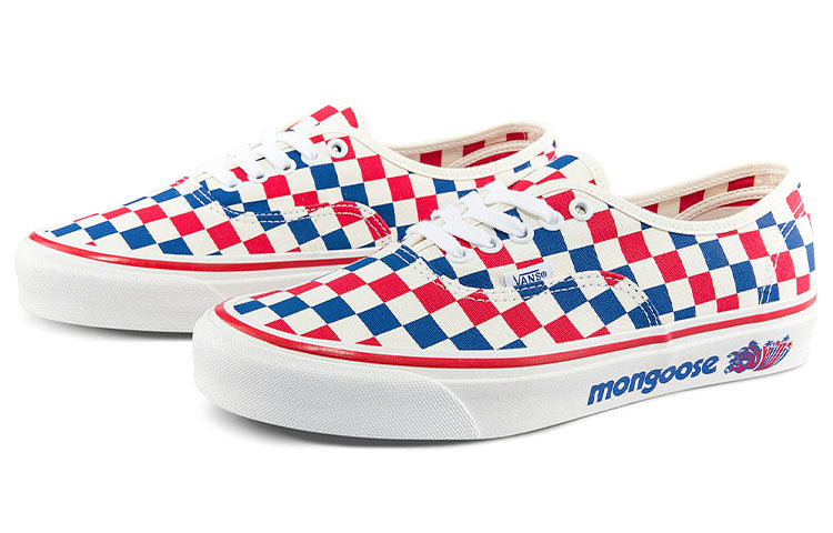 Vans Our Legends x Authentic 44 DX 'Mongoose - Red Blue Checkerboard' VN0A4BVYRDB