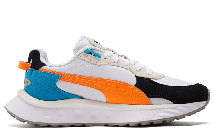 PUMA Wild Rider 'Rollin' - White Orange Glow' 381517-03
