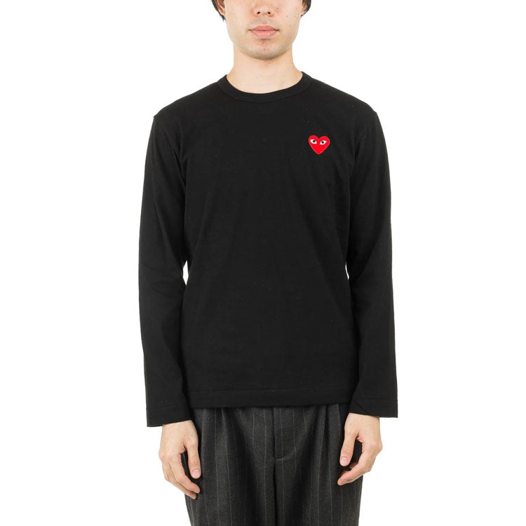 COMME des GARCONS PLAY Long-Sleeve T-Shirt 'Black' AZ-T118-051-1