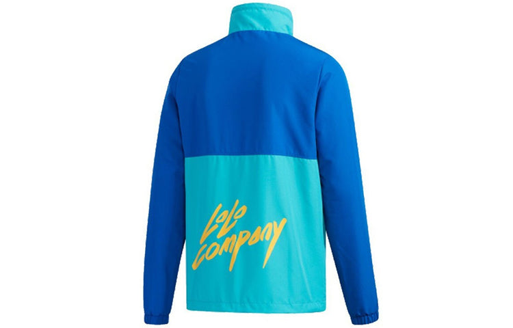(WMNS) adidas neo Unisex RADIO W ANORK Windbreaker Blue FU3589