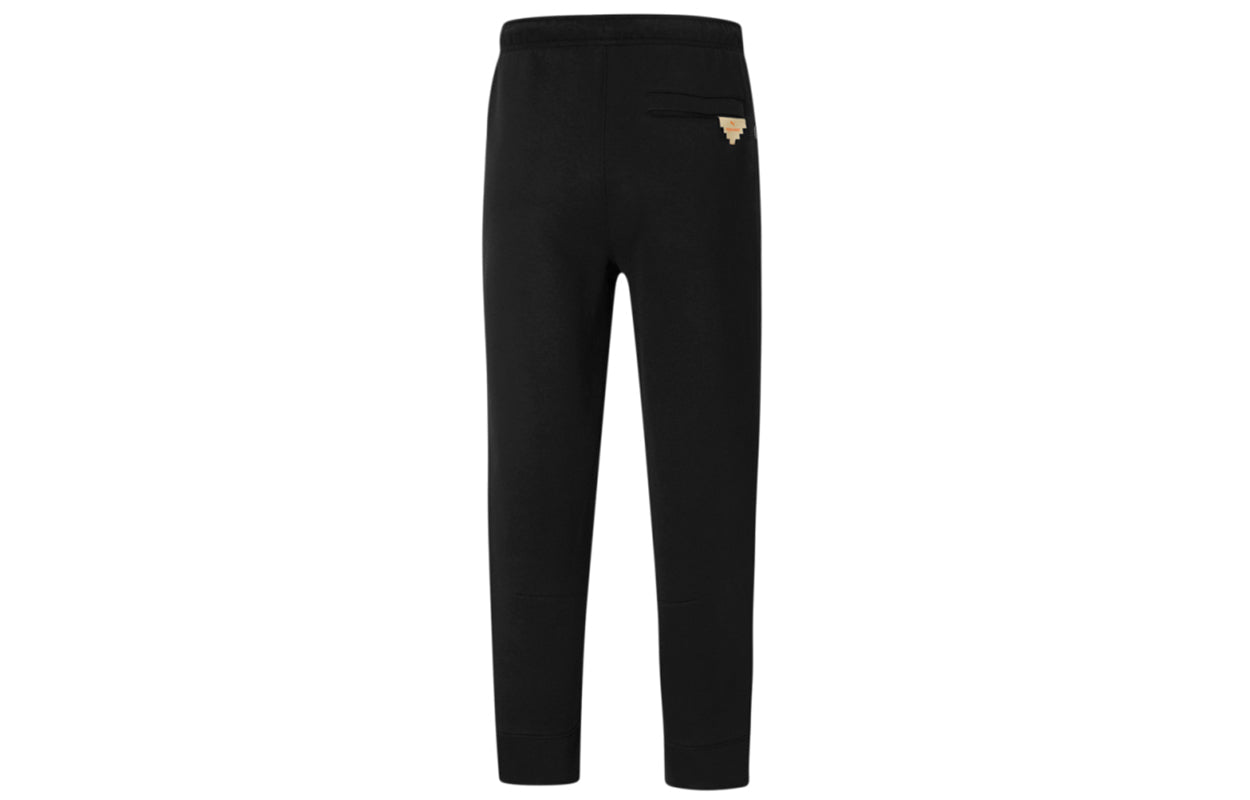PUMA x PRONOUNCE Unisex 7/8 Pants Geometric Patterns Printing Cropped Trousers Black 532142-01