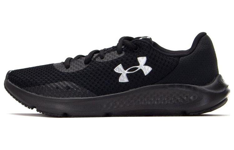 (WMNS) Under Armour Charged Pursuit 3 Running Shoes 'Black' 3024889-003