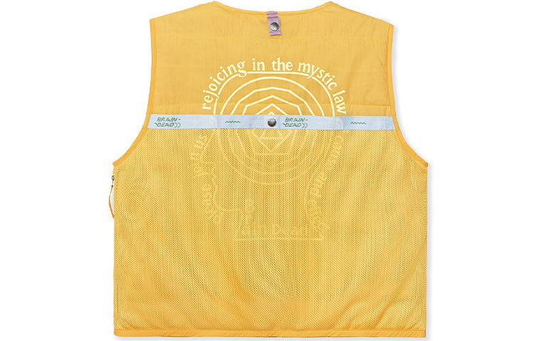 THE NORTH FACE X Brain Dead Puffer Vest 'Yellow' 52BT-70M