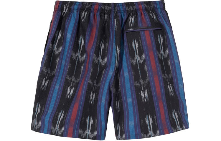 Stussy Ikat Stripe Water Short 'Black' 113135