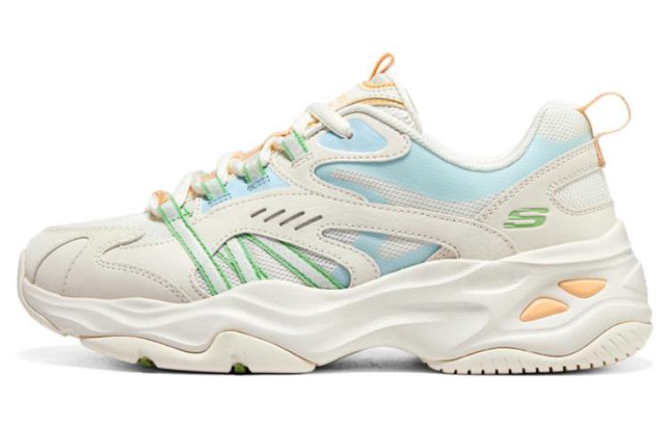 (WMNS) Skechers D'LITES 'Cream Mint Blue' 896205-NTMT