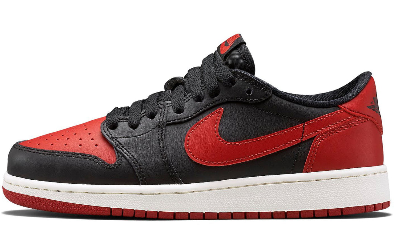 (GS) Air Jordan 1 Retro Low OG 'Bred' 709999-001