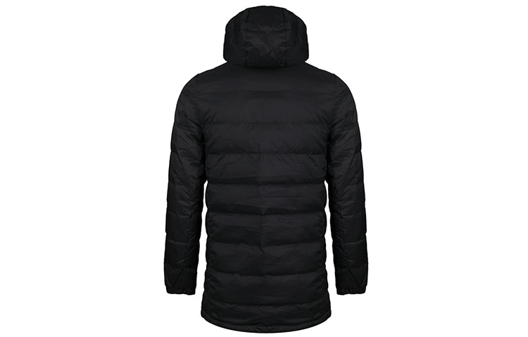 adidas Rev Aop Parka Stay Warm Camouflage Reversible Sports hooded down Jacket Black FL8649