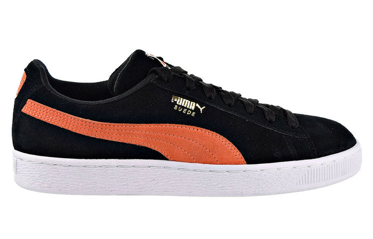 PUMA Suede Classic Low-Top Board Shoes 'Orange Black' 365347-38