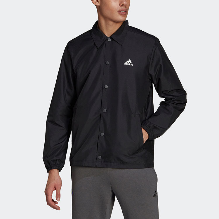adidas Jacket M Back Printing Sports Black H61157