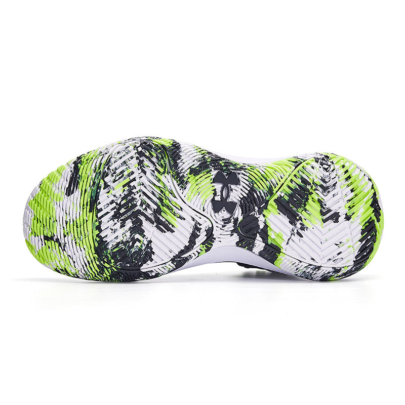 (GS) Under Armour Jet '21 'Black Lime' 3024794-009