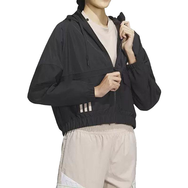 (WMNS) adidas Neo Basketball Jacket 6 'Black' IK3432