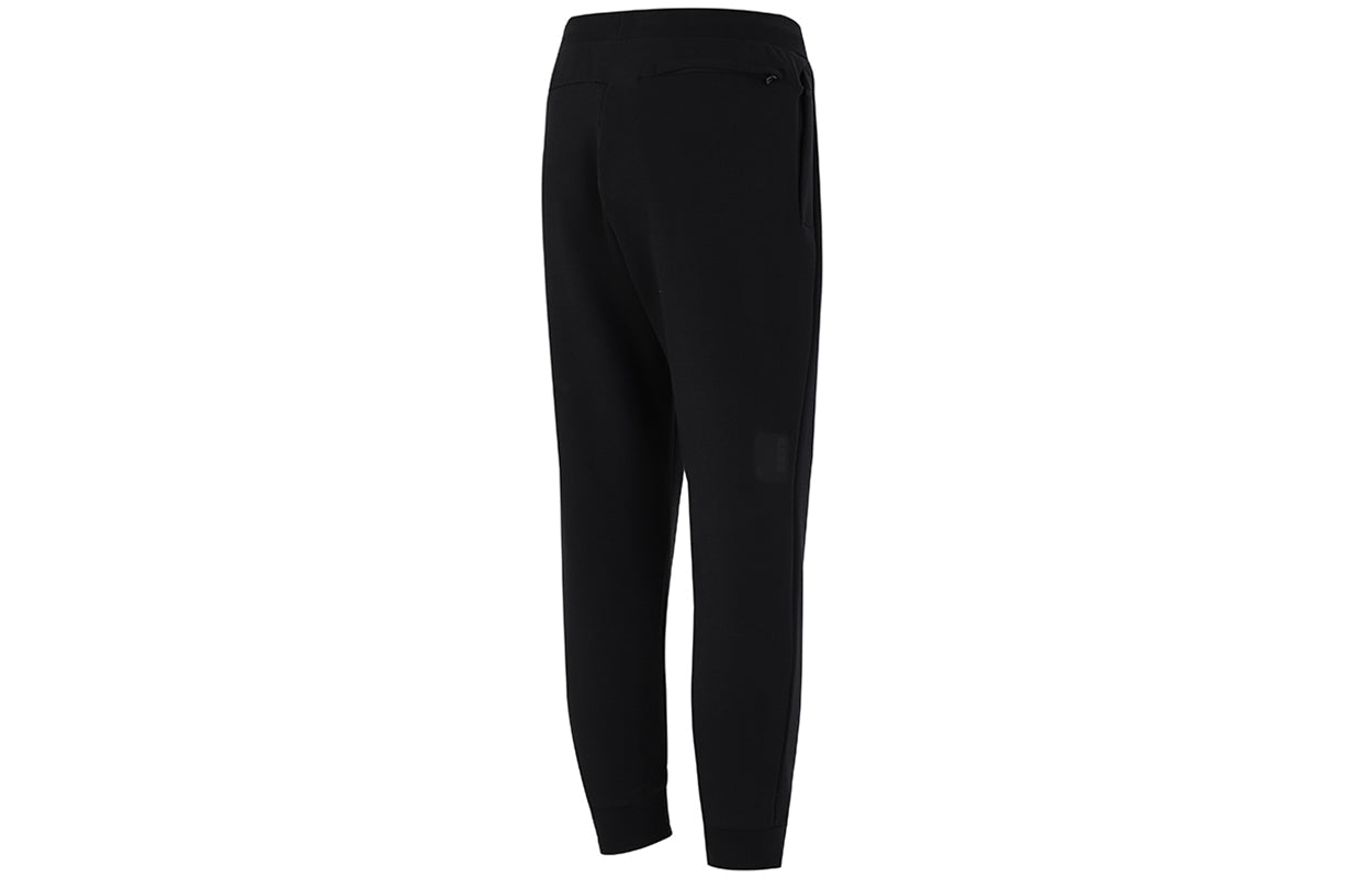 Men's adidas Solid Color Small Logo Sports Stylish Long Pants/Trousers Black H39255