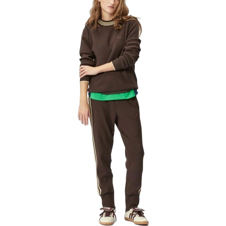 adidas x Wales Bonner Long-Sleeve Knit Sweater 'Dark Brown' IN5953
