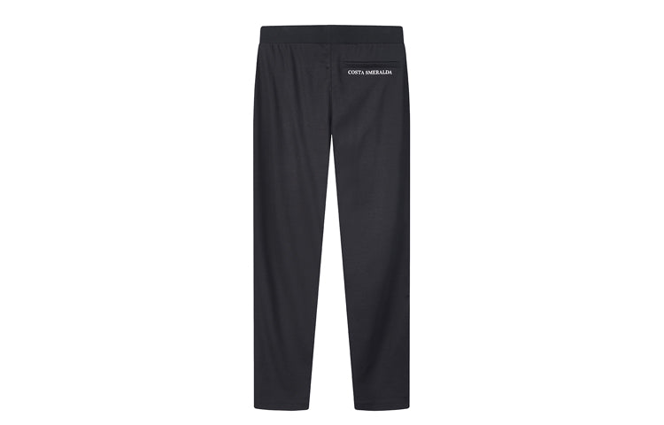 FILA Knit Straight Casual Sports Pants Blue F11M028610F-NV