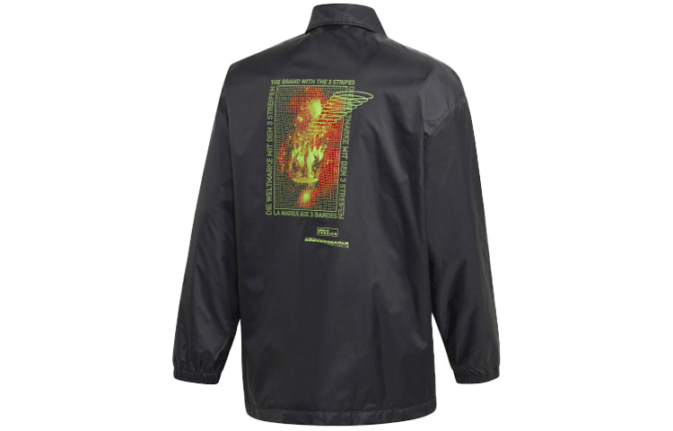 adidas originals Torsion Coachjk Sports Jacket Black GD6012