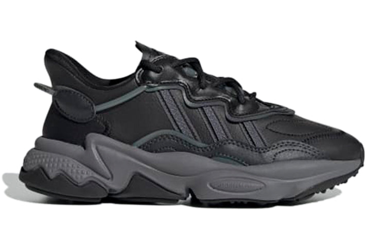 (GS) adidas Ozweego 'Black Grey' EE8623