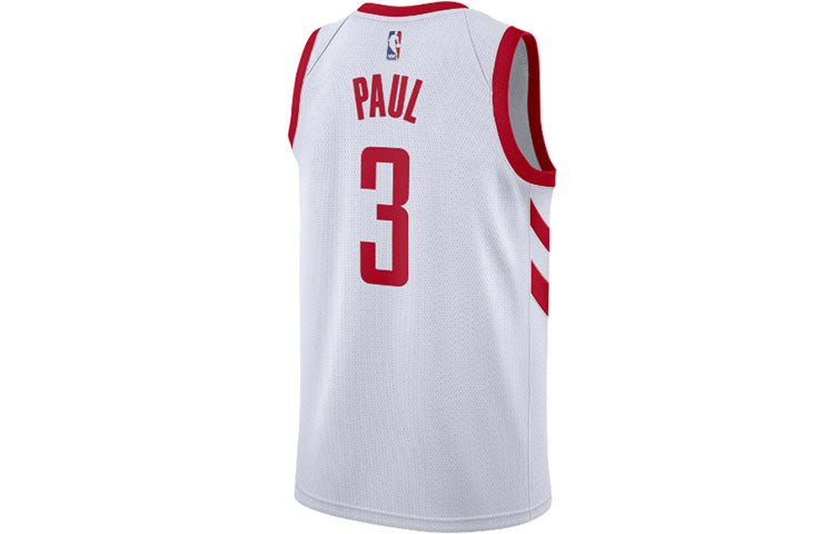 Nike NBA Basketball Jersey Vest SW Fan Edition houston rockets Paul No. 3 White 864419-101