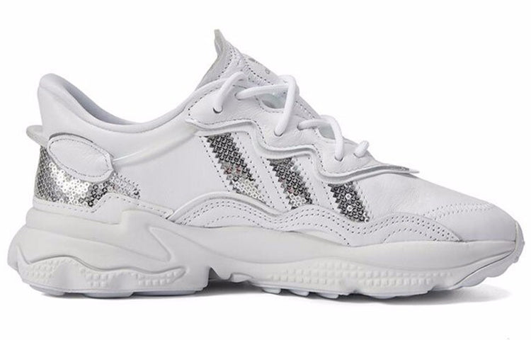 (WMNS) adidas originals Ozweego 'White Dark Gray' G55655