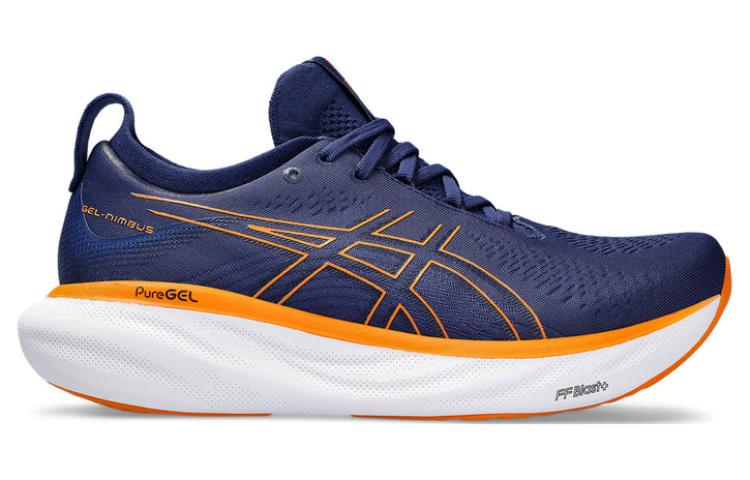 ASICS Gel-Nimbus 25 Wide 'Deep Ocean Bright Orange' 1011B625-403