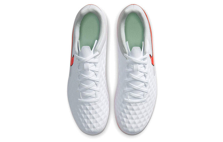 Nike Tiempo Legend 8 Club FG MG 'White Flash Crimson' AT6107-163