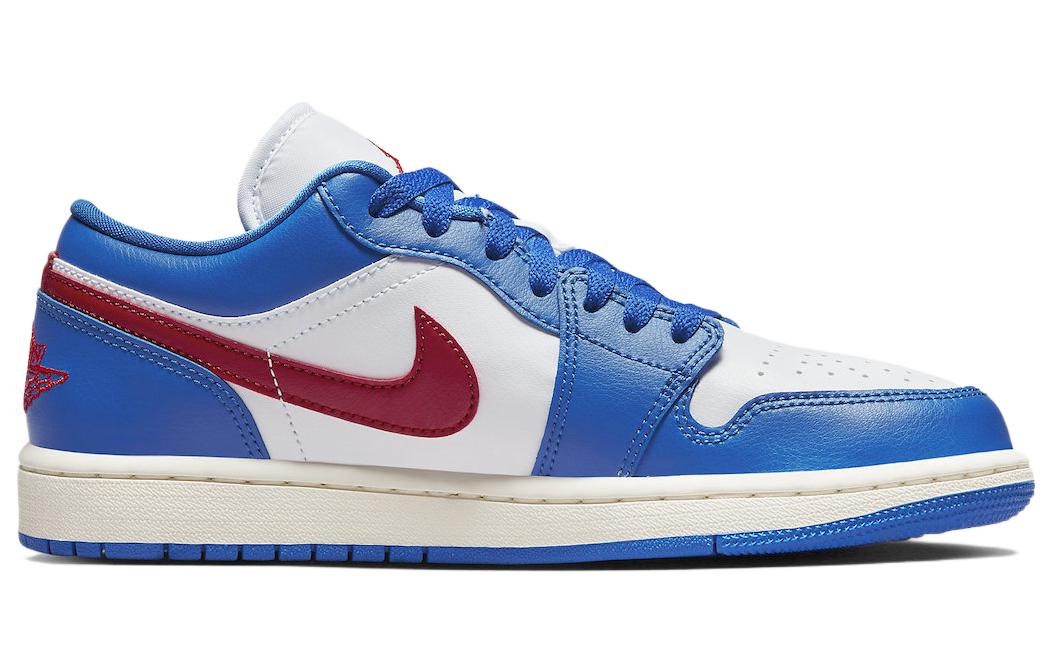 (WMNS) Air Jordan 1 Low 'Sport Blue Gym Red' DC0774-416