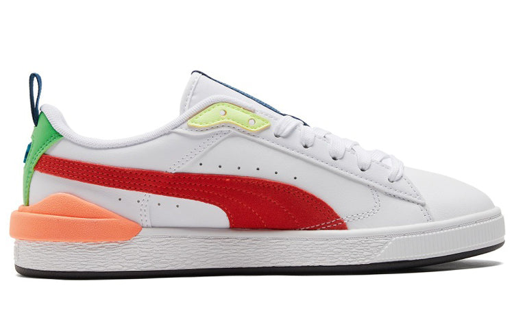PUMA Suede Bloc 'White Cherry Tomato' 380705-07