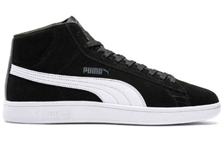 PUMA Smash v2 Mid 'Black White' 366923-01
