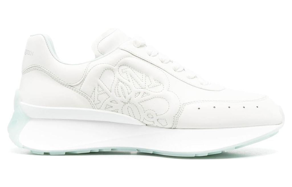 Alexander McQueen Sprint Runner 'White Green' 705076WIC9F8931