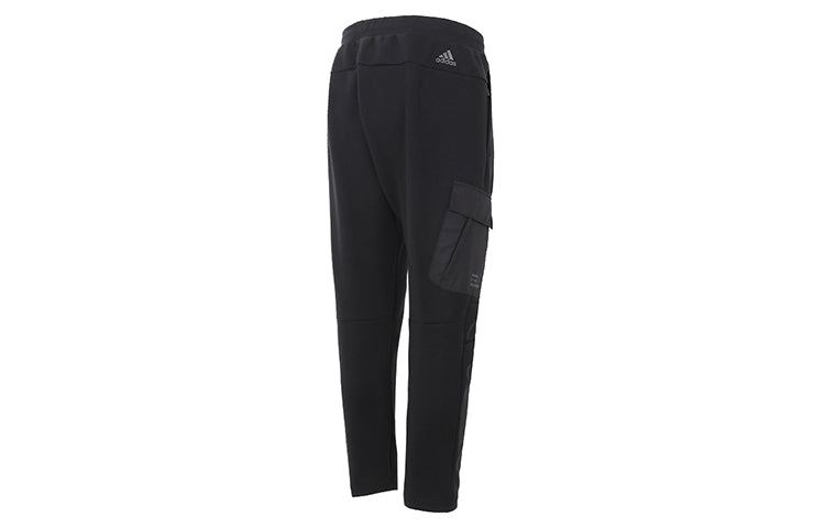 adidas Cozy Breathable Casual Cargo Long Pants Black GP0949