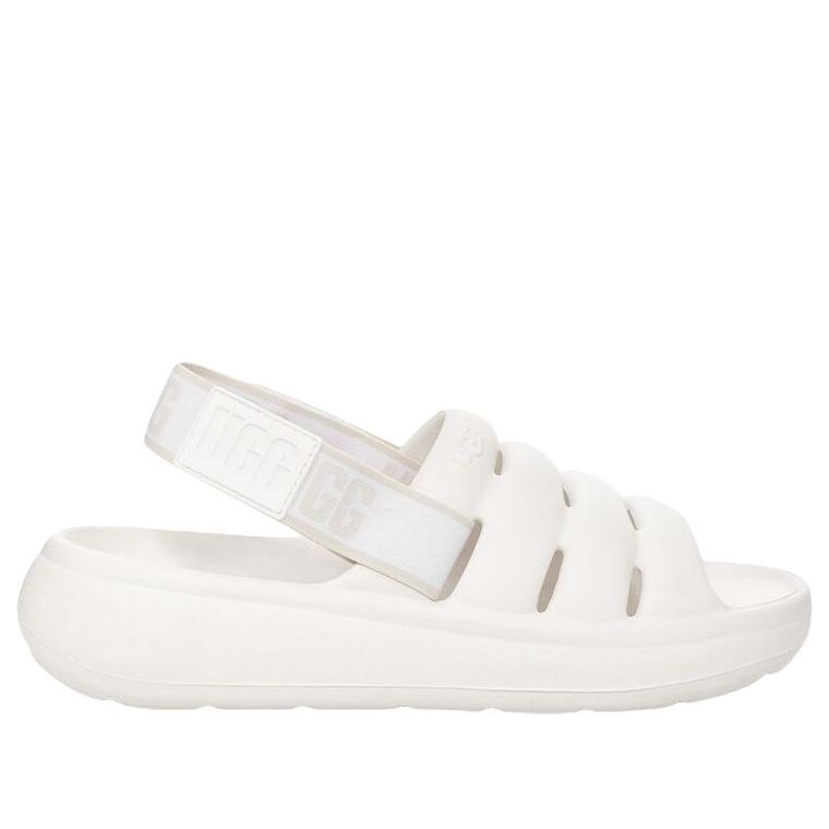 (WMNS) UGG Sport Yeah Slide 'Bright White' 1126811-BRWH
