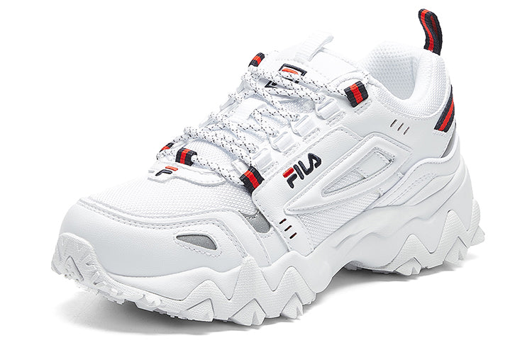 (WMNS) FILA Oakmont Low Running Shoes White/Black/Red F12W011115AWT
