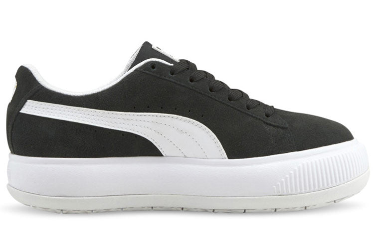 (WMNS) PUMA Suede Mayu 'Black White' 380686-02