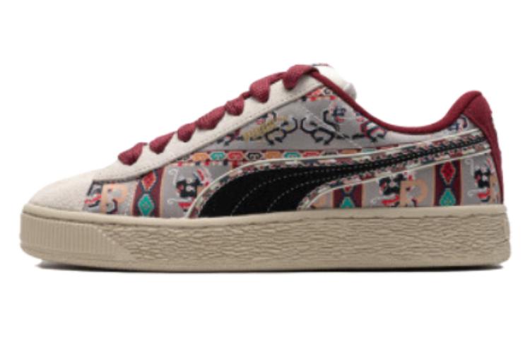 PUMA Suede Xl Bz Ethnic 'White black red off white' 397197-01