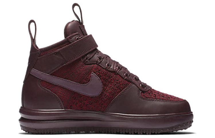 (WMNS) Nike Lunar Force 1 Flyknit Workboot 'Deep Burgundy' 860558-600