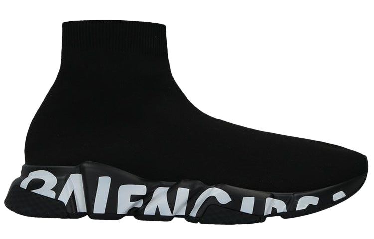 Balenciaga Speed Trainer 'Graffiti - Black' 605972W05GE1006