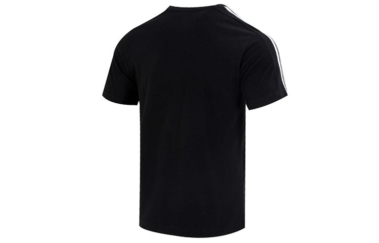 adidas Essentials Single Jersey 3-Stripes T-shirt 'Black' IC9334