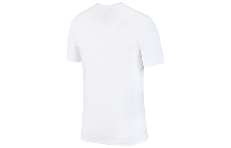 Nike MVP Series Milwaukee Bucks Basketball Sports Printing Round Neck Short Sleeve White CT4015-100