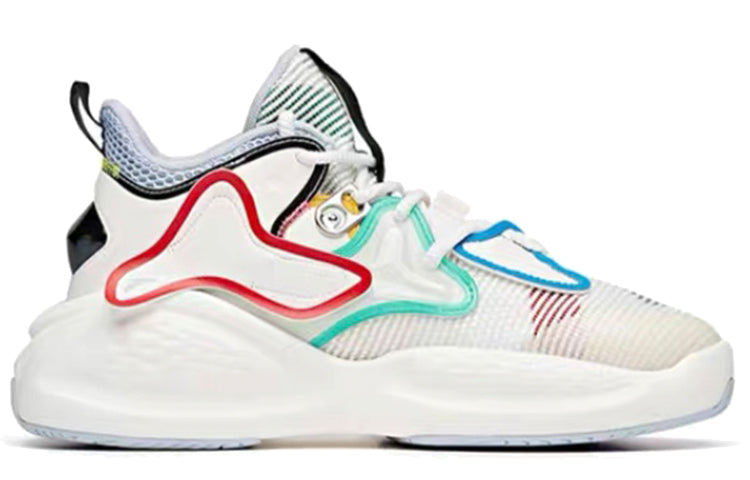 (WMNS) ANTA x Coca Cola Badao 'White Multi-Color' 122038085S-3