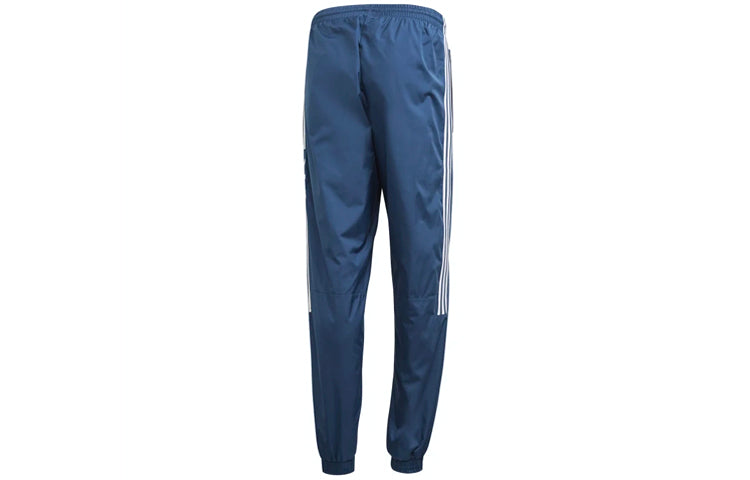 adidas originals Track Pants Retro Sports Long Pants Blue FM9885
