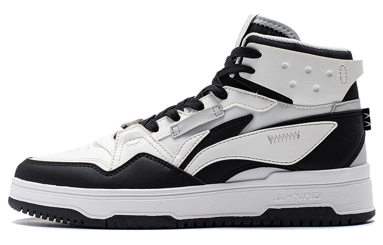 (WMNS) Li-Ning San Yuan 2.0 High 'Black White' AGCT346-1
