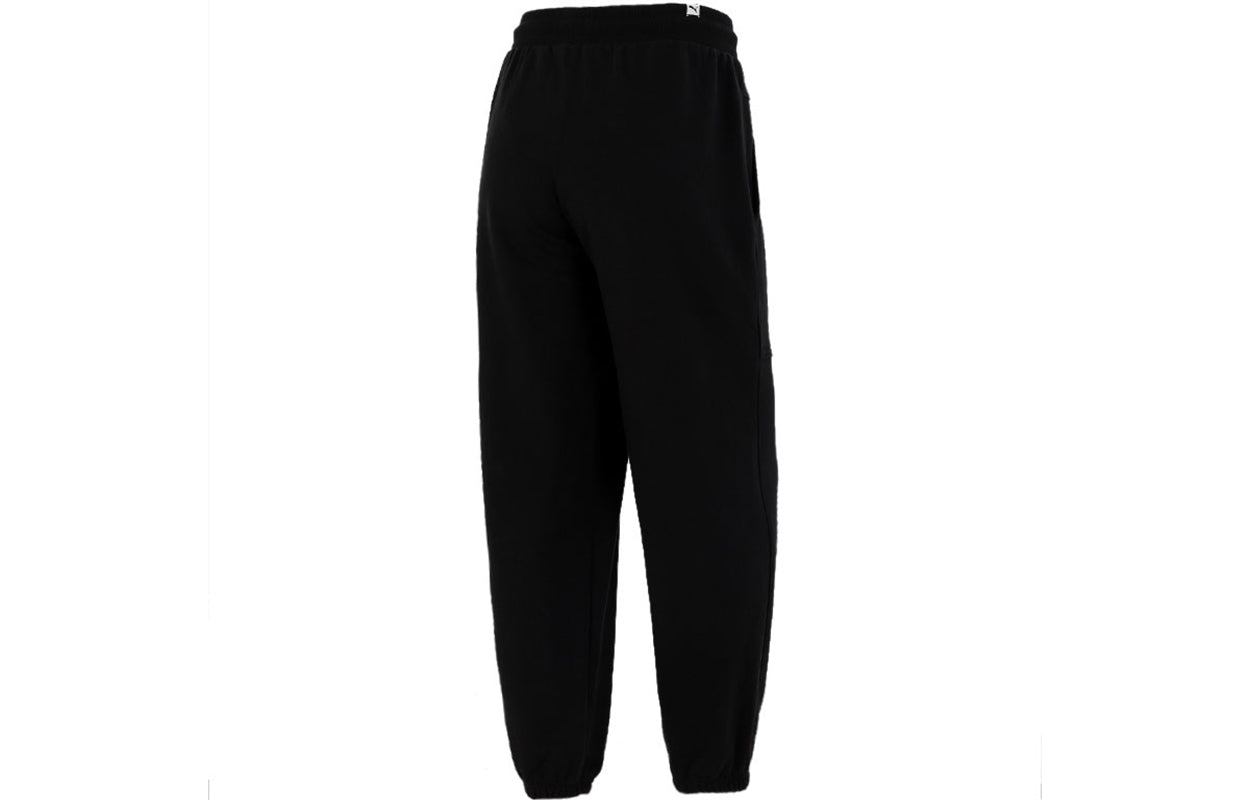 (WMNS) PUMA Sports Running Breathable Long Pants Black 533054-01
