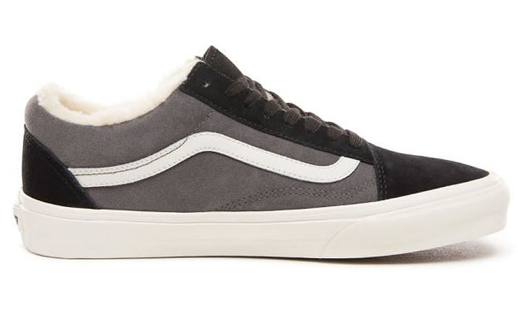 Vans Suede and Sherpa Old Skool 'Grey Black' VN0A38G1UPE
