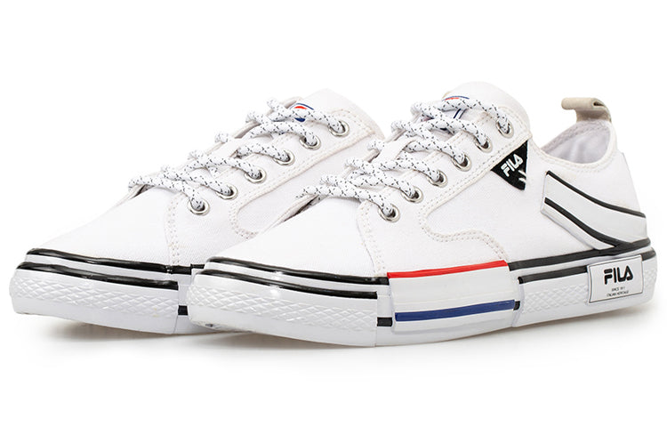 Fila Block Reform Canvas Sneakers White/Black T12M034401FWT