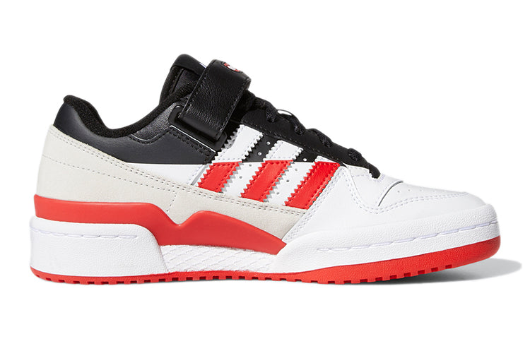 (GS) adidas Forum Low 'White Black Red' FY7971