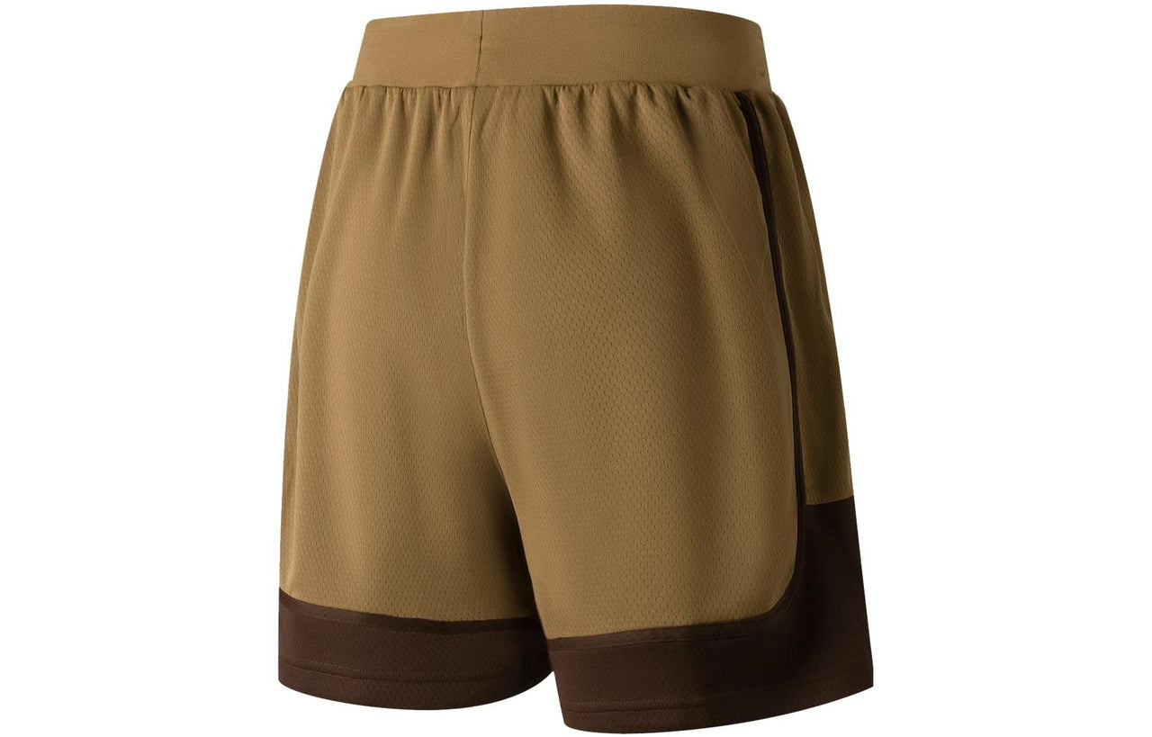 Li-Ning Anti-Wu BadFive Logo Basketball Shorts 'Brown' AAPT009-2