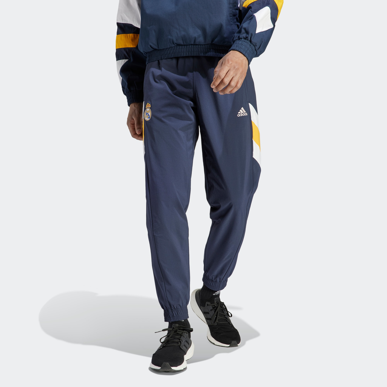 adidas Real Madrid Icon Woven Pants 'Night Navy' HT6451
