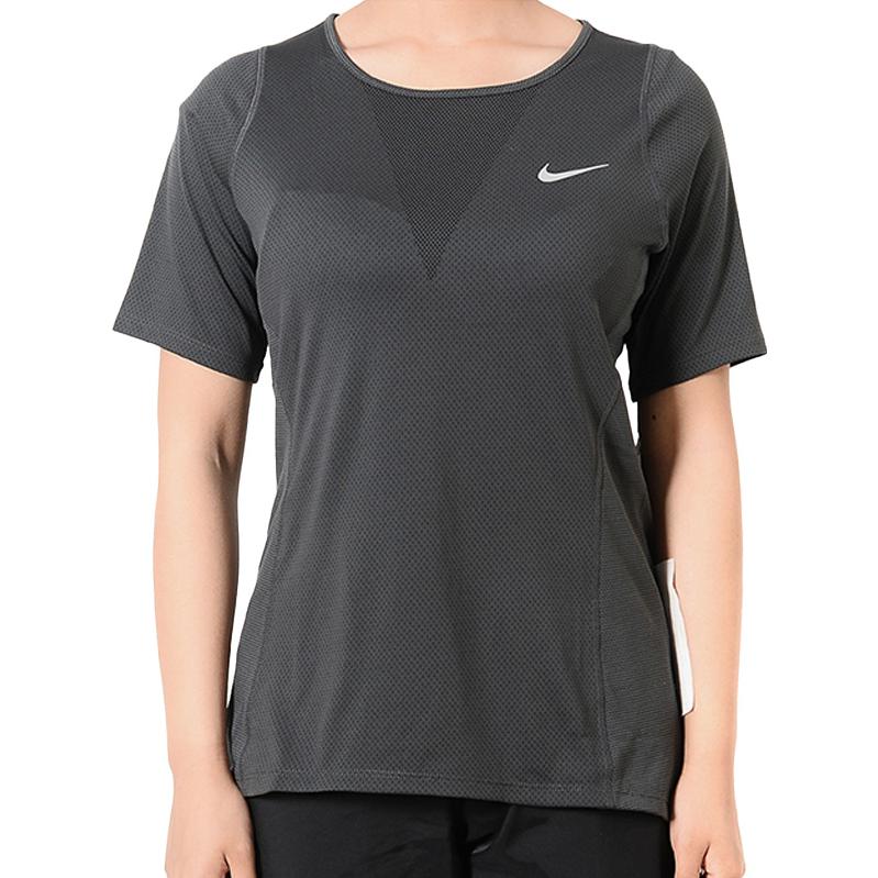 (WMNS) Nike Dri-FIT One Short Sleeve Top 'Grey' 938439-010
